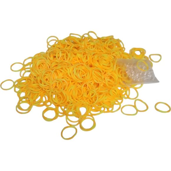 Tide dye Yellow Orange  bands - Picture 1 of 4